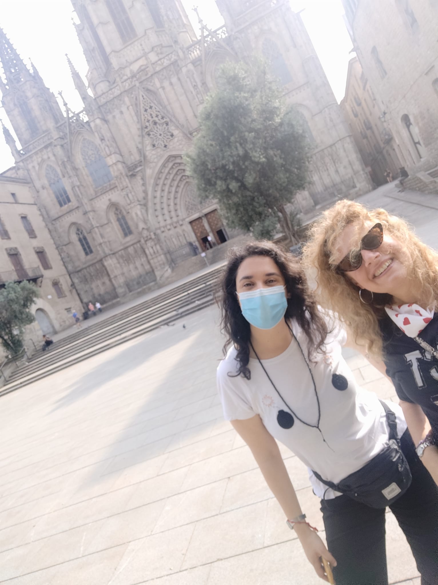 Tour in una Barcellona deserta ancora in quarantena