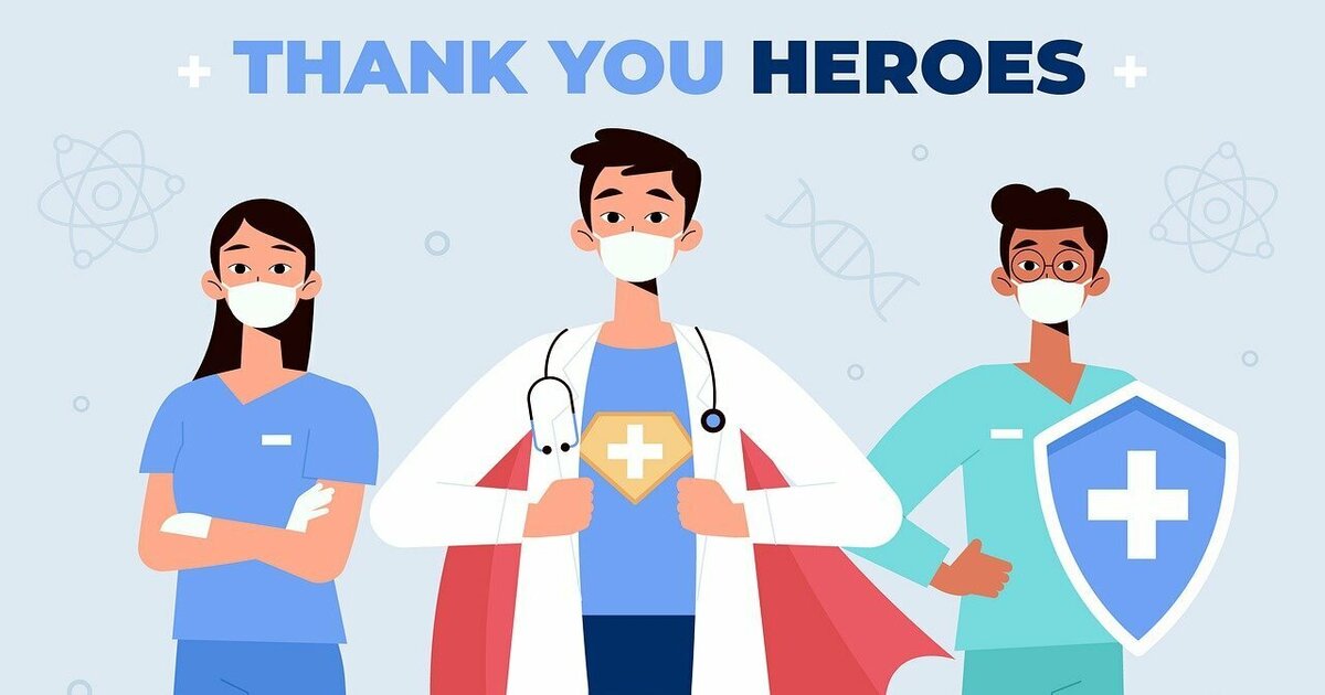 “Diciamo insieme grazie”: omaggio al personale sanitario