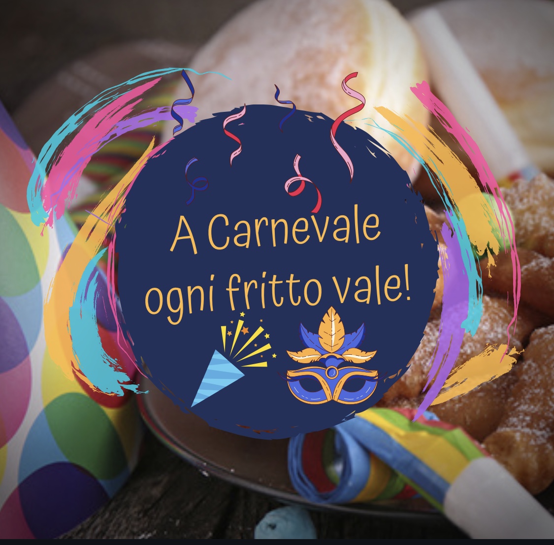 A carnevale ogni fritto vale.