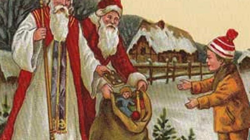 San Nicola e il “fratello più famoso” … Babbo Natale