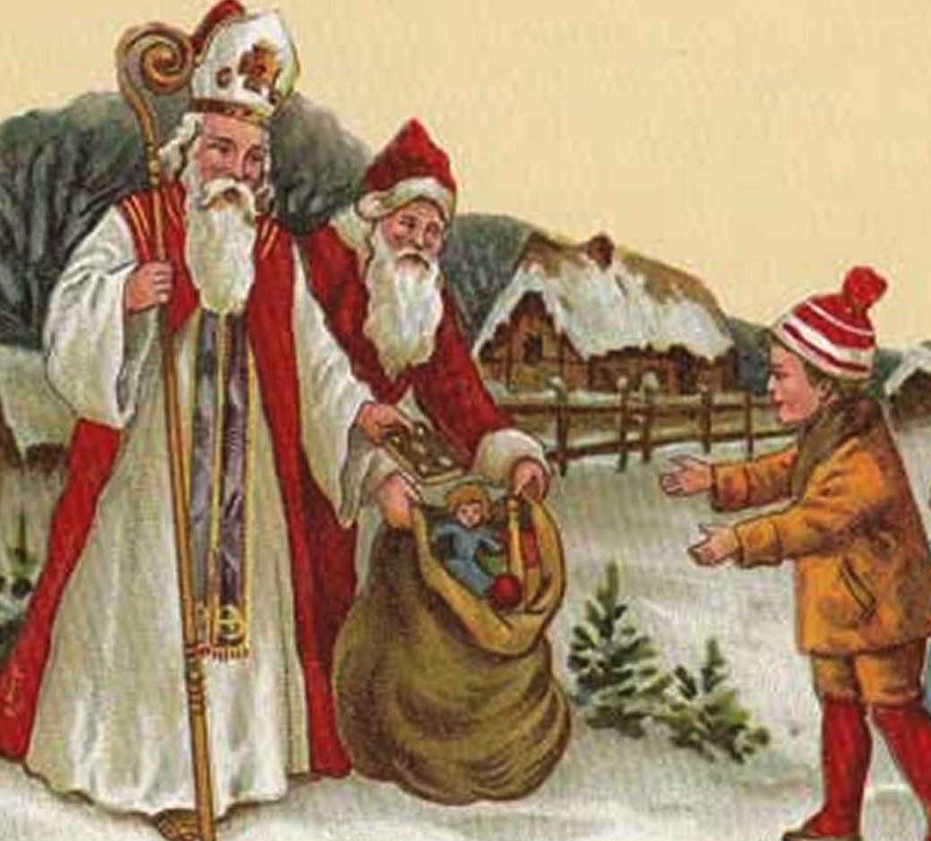 San Nicola e il “fratello più famoso” … Babbo Natale