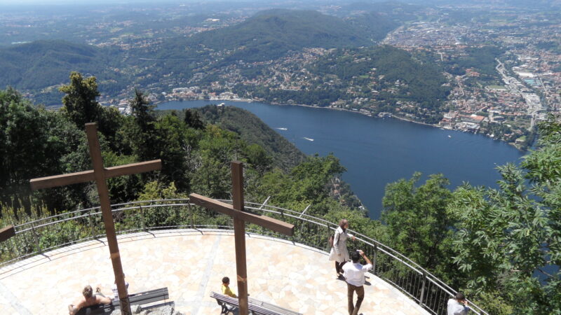 Il lago di Como… visto dall’alto