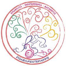 Componenti (madri disabili) e logo dell'associazione #DisabilmenteMamme