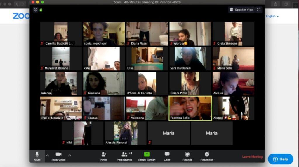 Distanti ma unite la lezione online di Fefè