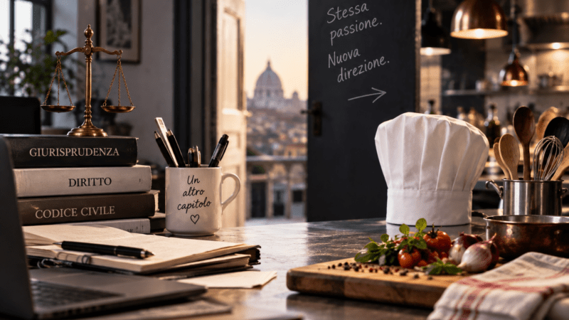 Chef che hanno cambiato vita: la cucina come secondo mestiere